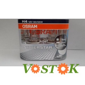 Лампа H4 12V 60/55W P43t SVS+60% 2.0 Hard Duopet ( 2 шт)